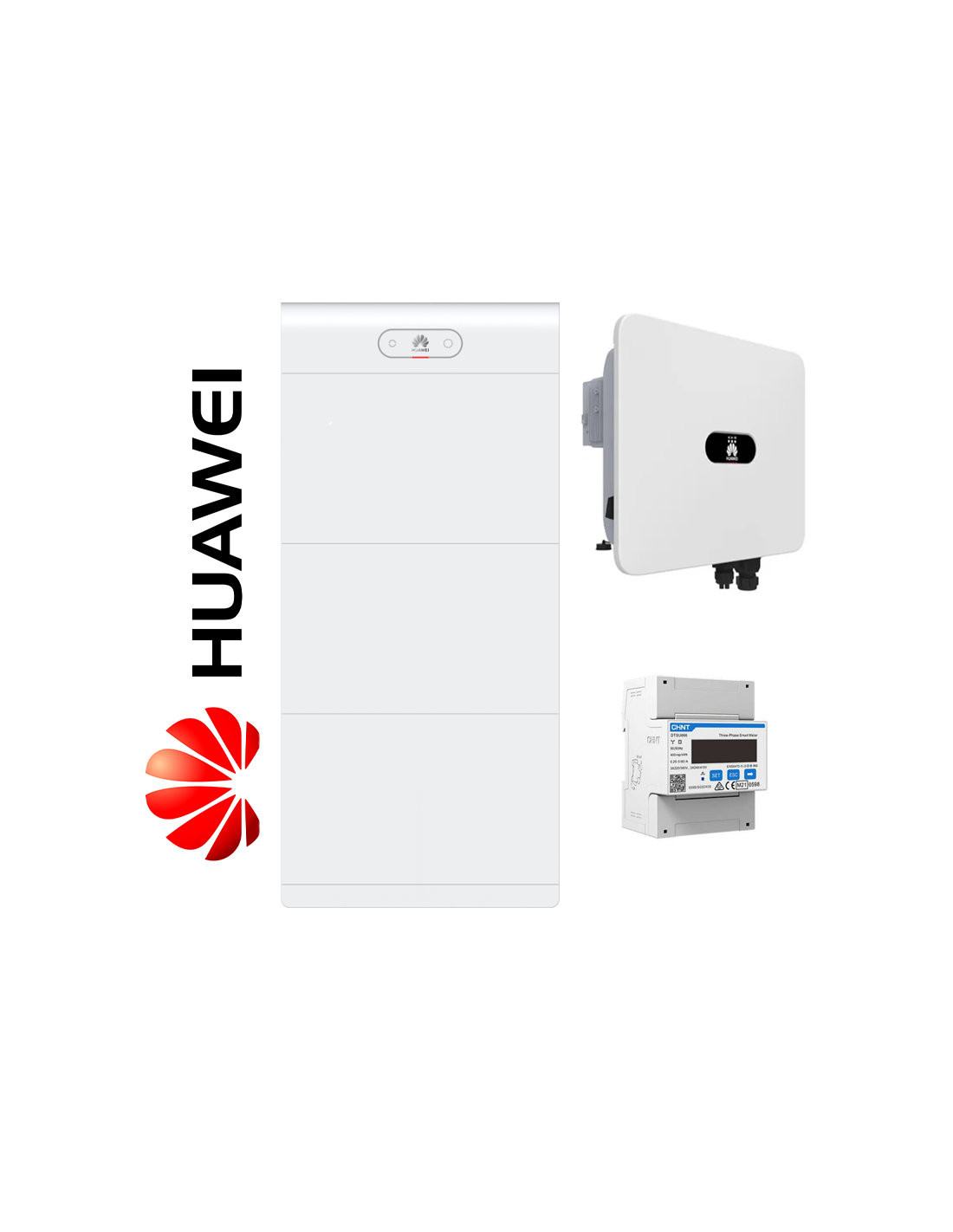 Huawei Kit 15 kWh + 20 kWp (1 x SUN2000-20K-MB0 + 1 x LUNA2000-15-S1 + meter) KIT-HS-T-20-15