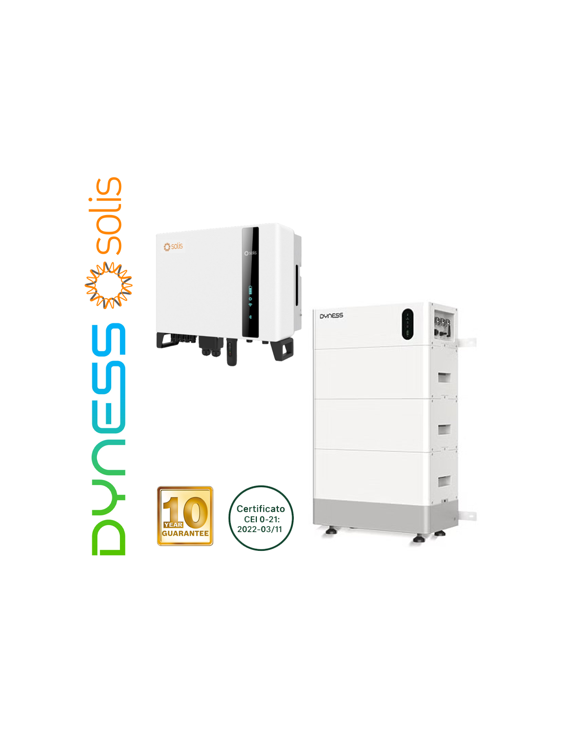 Dyness Kit Solis + 11 kWh + 6 kWp (1 x Tower Pro TP11 + 1 x S6-EH3P6K-H-EU) KIT-DYN-SOLIS-T-6-11