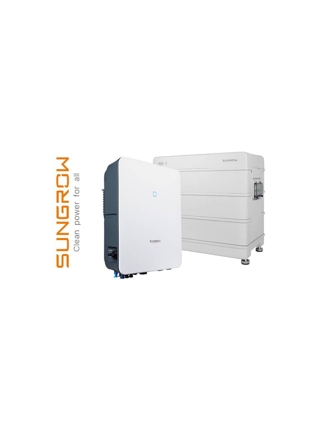 Sungrow Kit 10 kWh + 10 kWp (1 x SBR096 + 1 x SH10.0 RT-20 V11) KIT-SUNGROW-T-10-10