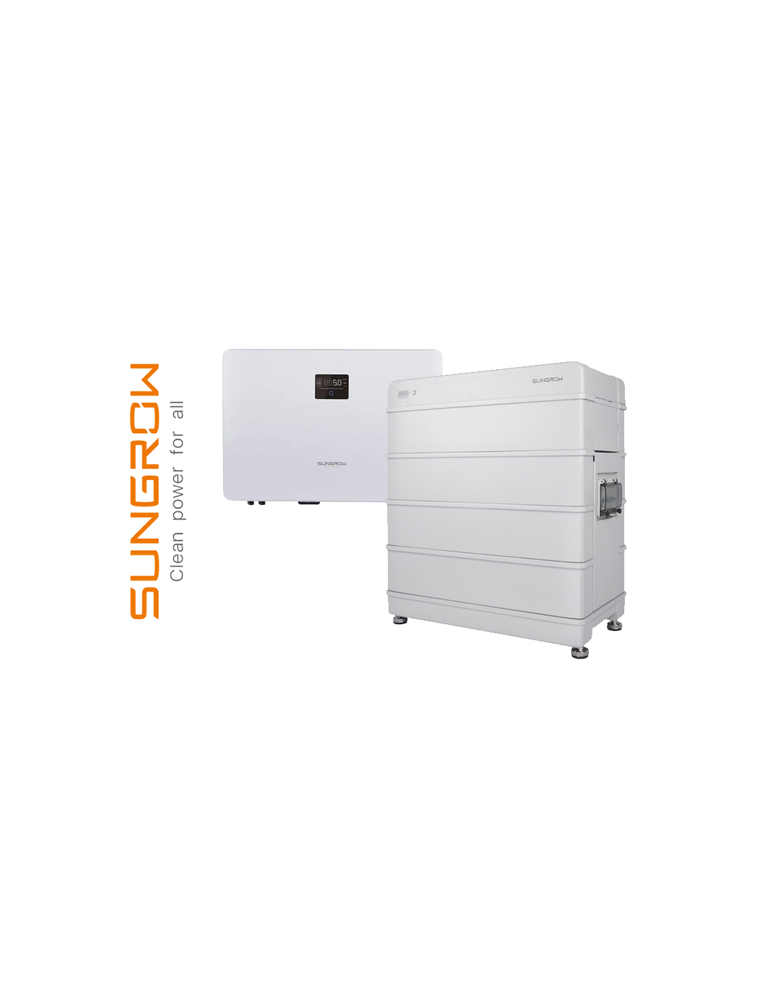 Sungrow Kit 12 kWh + 5 kWp (1 x SBR128 + 1 x SH5.0RS-V13) KIT-SUNGROW-M-5-12