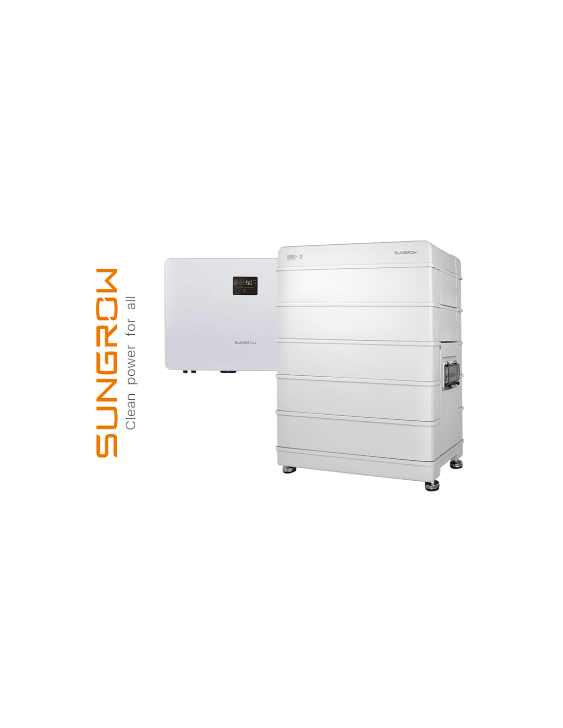 Sungrow Kit 16 kWh + 5 kWp (1 x SBR160 + 1 x SH5.0RS-V13) KIT-SUNGROW-M-5-16