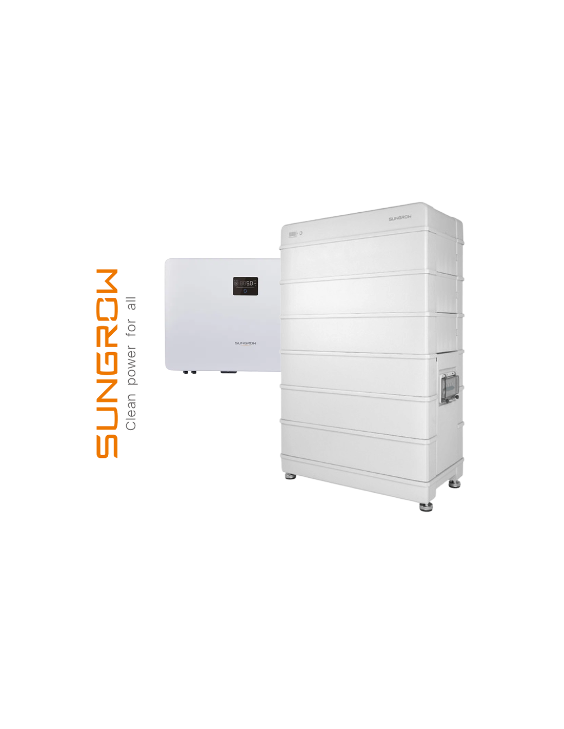 Sungrow Kit 19,2 kWh + 6 kWp (1 x SBR192 + 1 x SH6.0RS-V13) KIT-SUNGROW-M-6-19