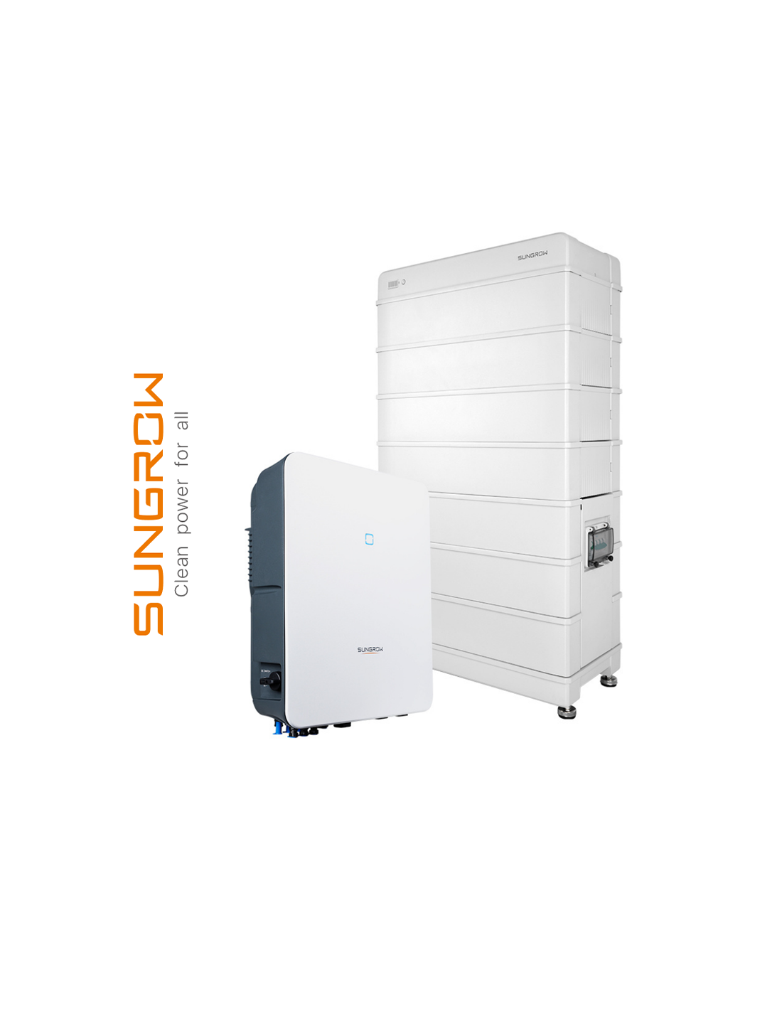 Sungrow Kit 22,4 kWh + 8 kWp (1 x SBR224 + 1 x SH8.0 RT-20 V11) KIT-SUNGROW-T-8-22.4