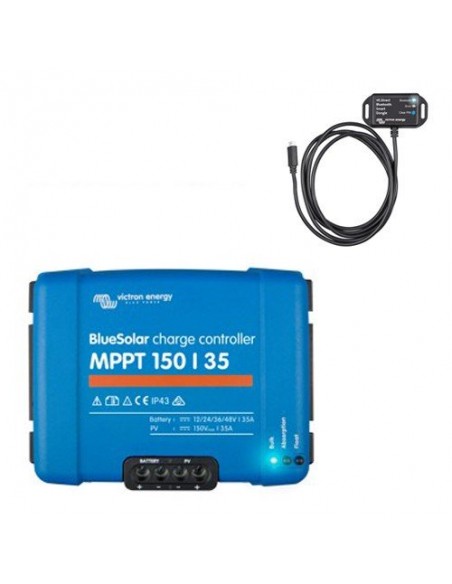 Laderegler 35Ah MPPT 12/24/48V 150Voc + Bluetooth Victron Energy