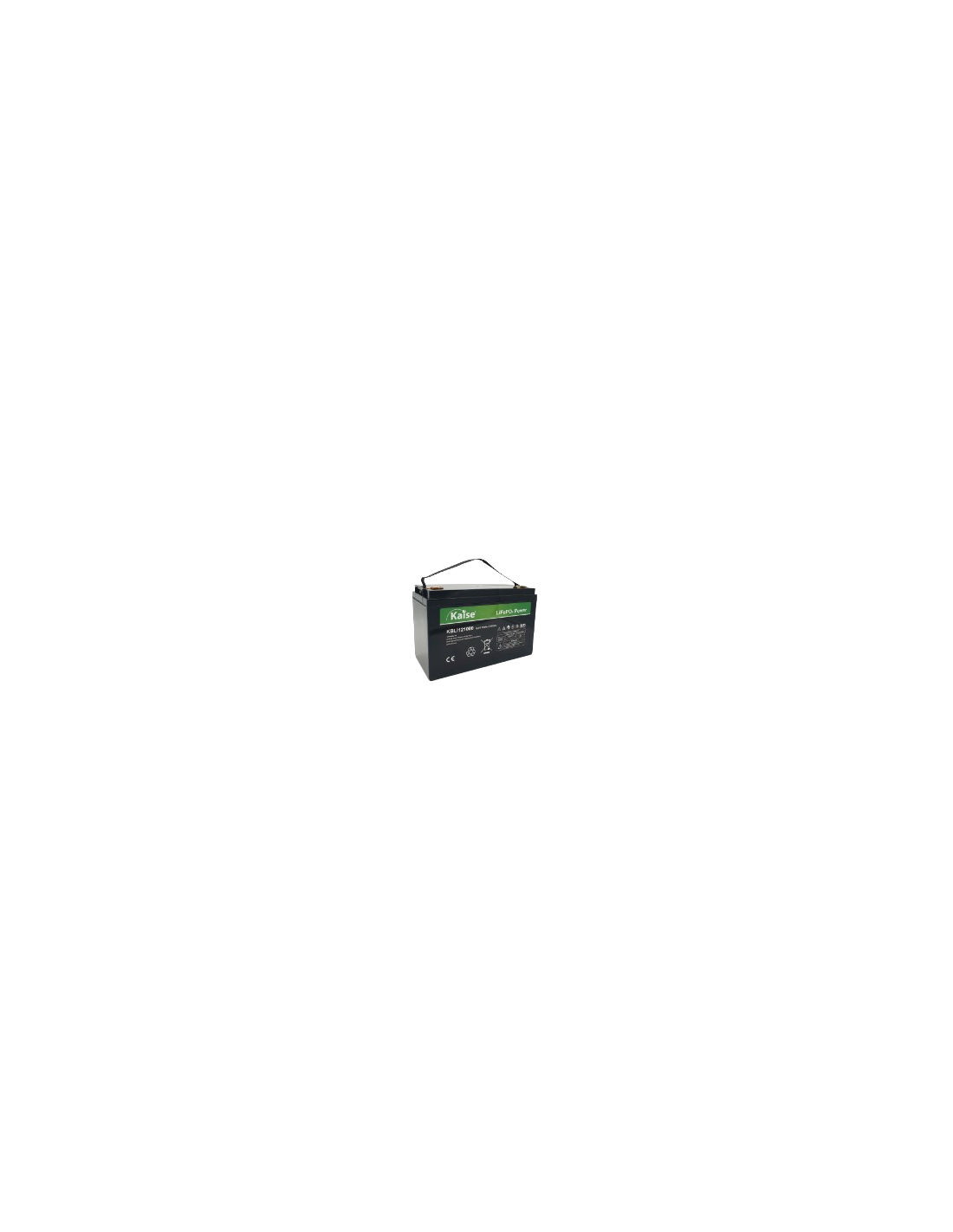 Lithium-Batterie Kaise KBLI121500 | 12,8 V 150AH | Lifepo4