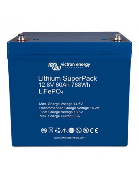 Lithium SuperPack Batterien 12,8V 60Ah Victron Energy Photovoltaik Akkumulation
