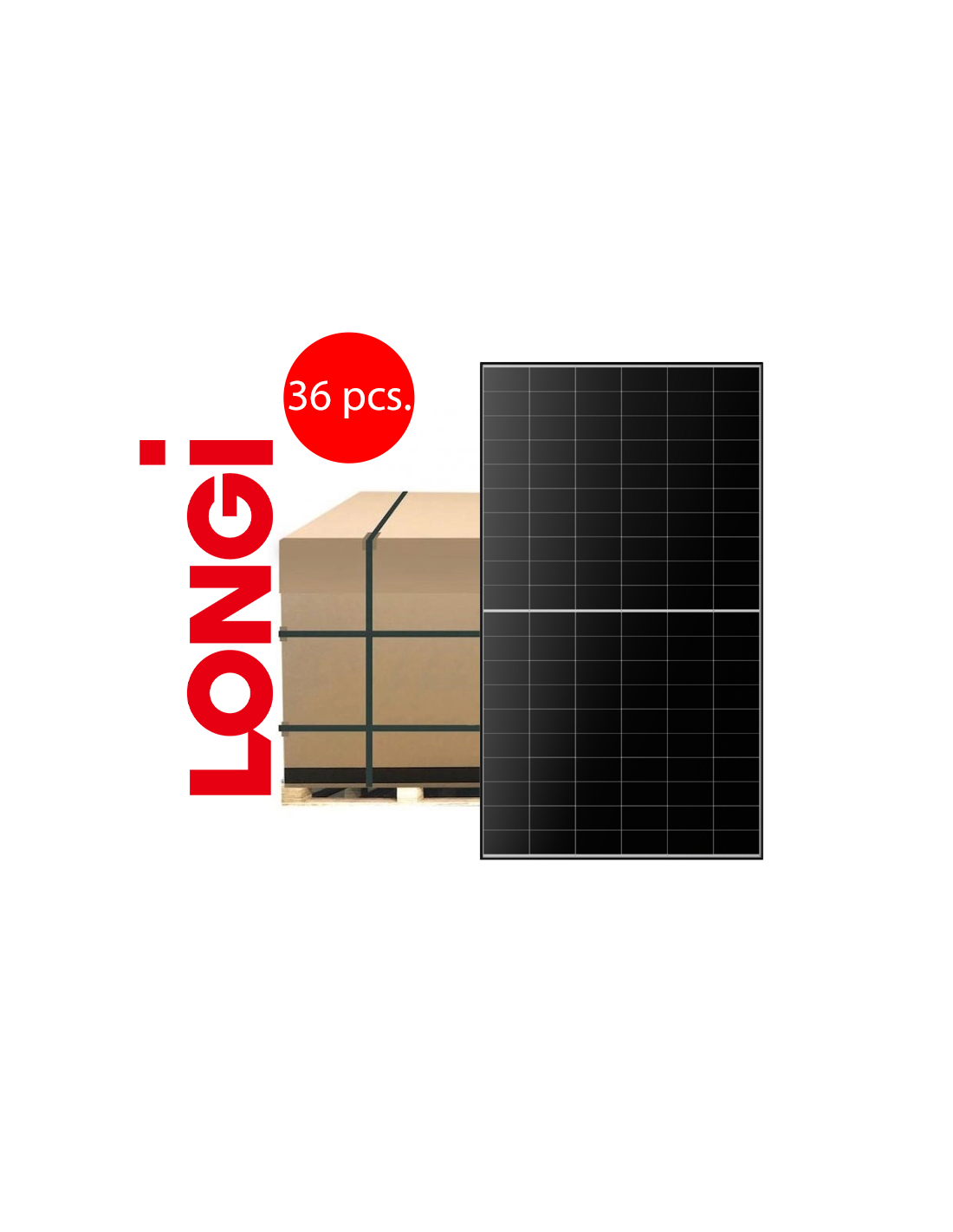 Longi Solar Hi-MO X10 Scientist LR7-60HVH-540M (pallet mit 36 pcs.)