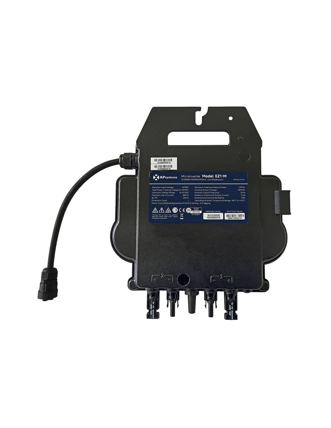 Microinverter APSystems EZ1-H 960VA | Wi-Fi und Bluetooth für DIY