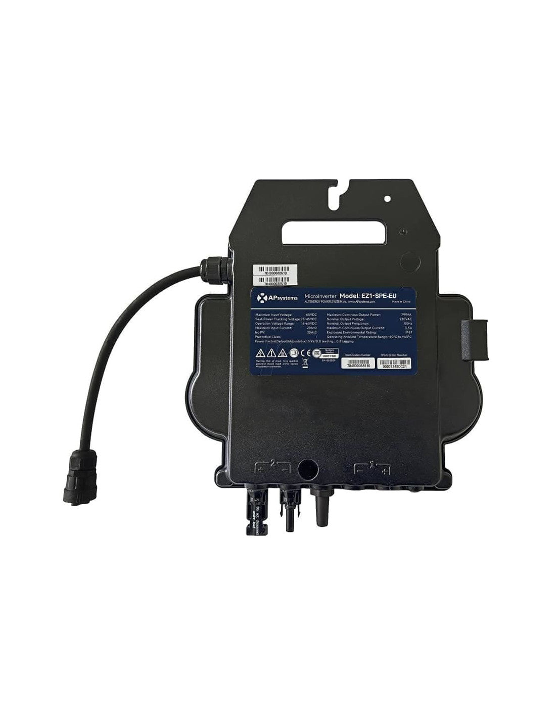 Microinverter APSystems EZ1-SPE 500W | WLAN und Bluetooth-Plug & Play