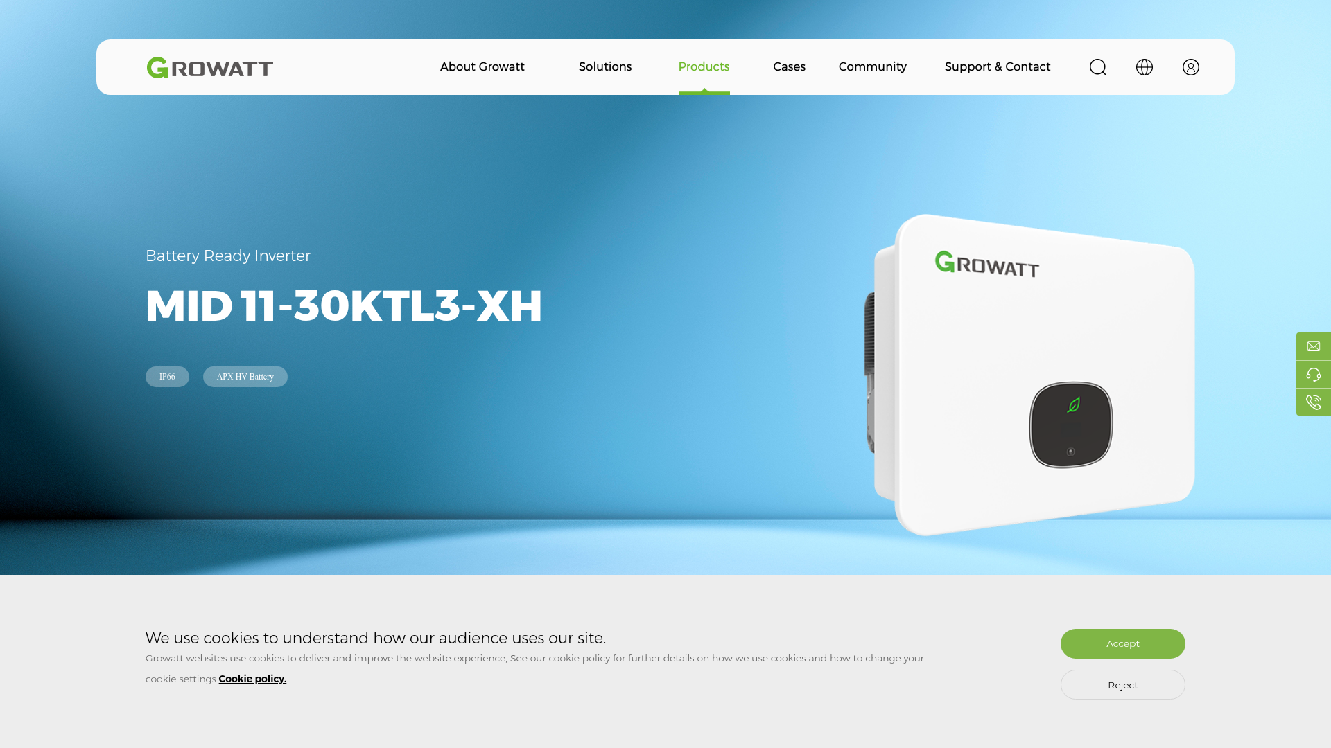 Growatt MID 30K-TL3-X Wechselrichter