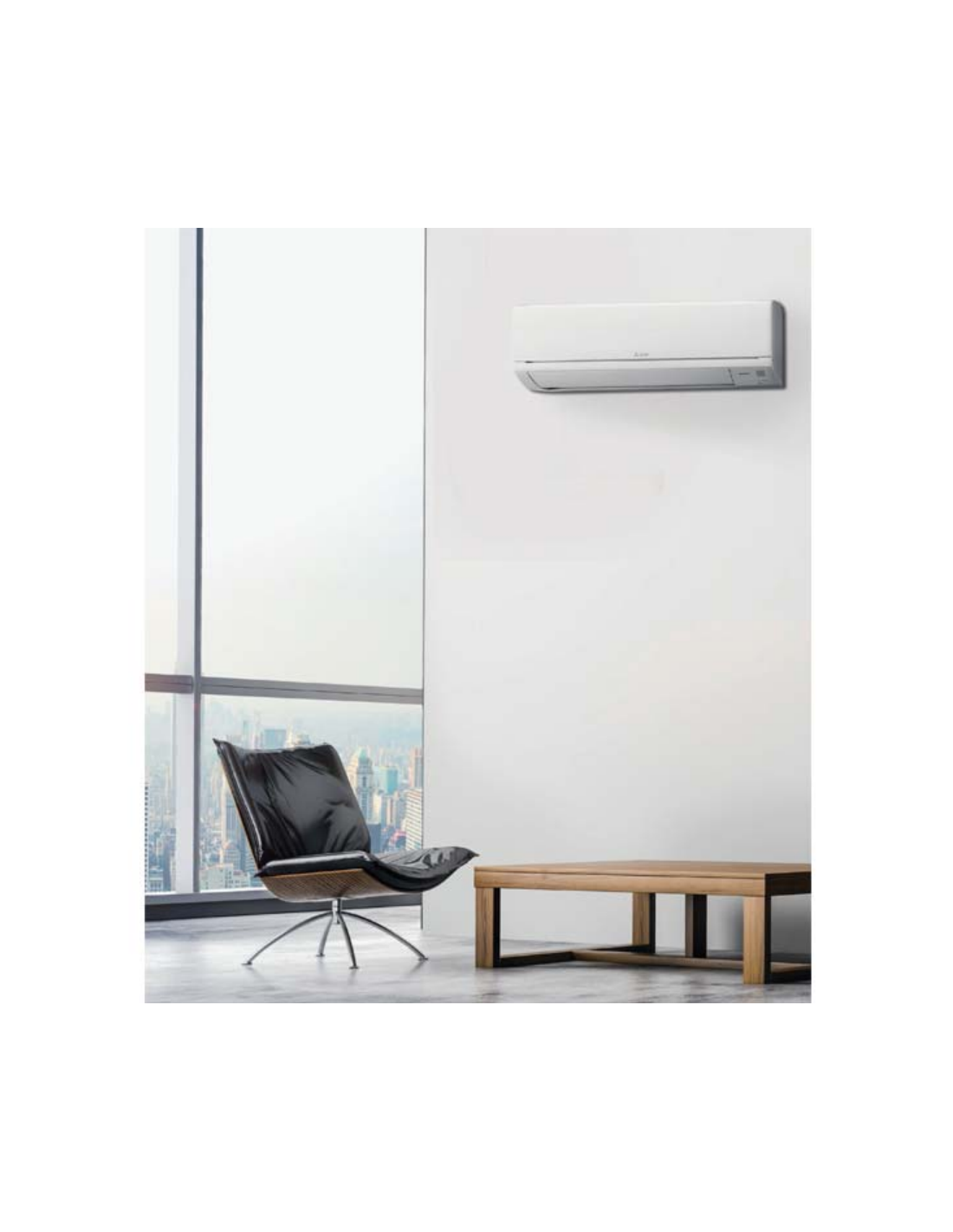 Mitsubishi Electric Climatizzatore Condizionatore Inverter Classe A++ Btu 9000 MSZ-HR25VF Gas R32 KIT-HR25-9000-MONO
