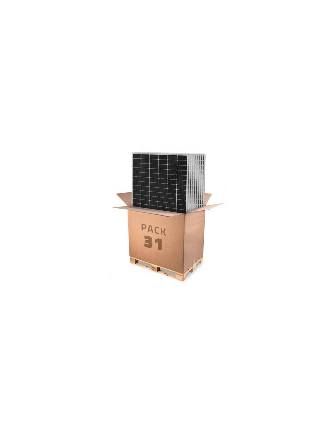 Pallet (31 Einheiten) - Solaranlage Jinergy Mono PERC 660 Wp