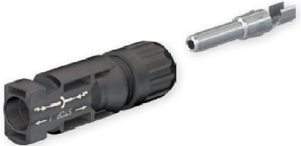 Stäubli Kupplungsstecker PV-KST4/6II-UR Ii MC 4 Stecker