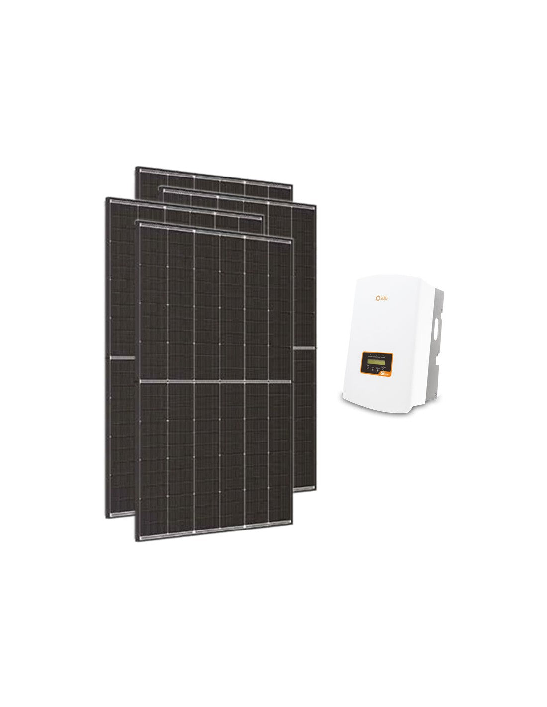 Photovoltaik-Kit 6300W einphasiger Wechselrichter Solis 6kW austausch ort
