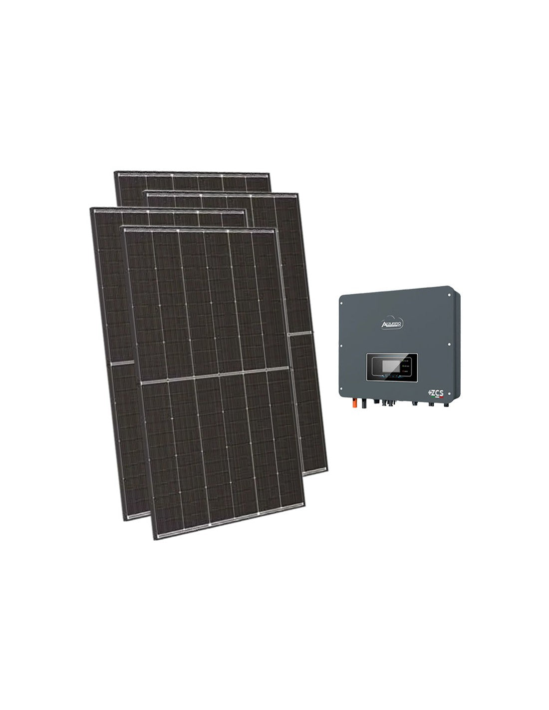 Photovoltaik-Kit Einphasig 4950W Wechselrichter ZCS Azzurro 4.6kW Akkumulation
