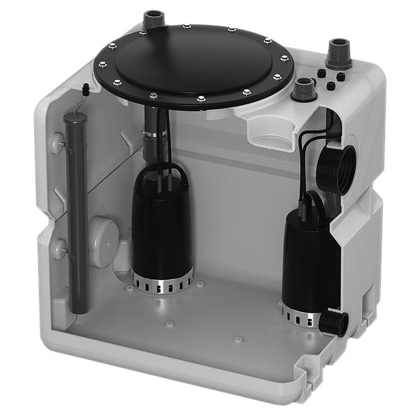 GRUNDFOS Hebeanlage DUOLIFT.270.40.CC/KP - Art Nr. 97642386
