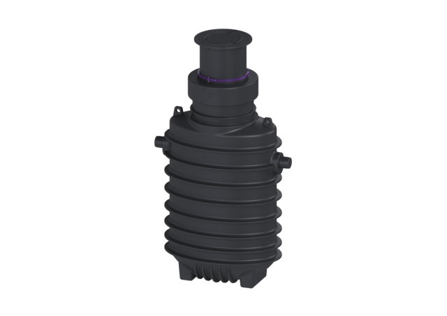 KESSEL Fettabscheider EasyClean ground NS 8,5, Direct, 1165-1715 mm, D, links - Art Nr. 95085-170D-DL