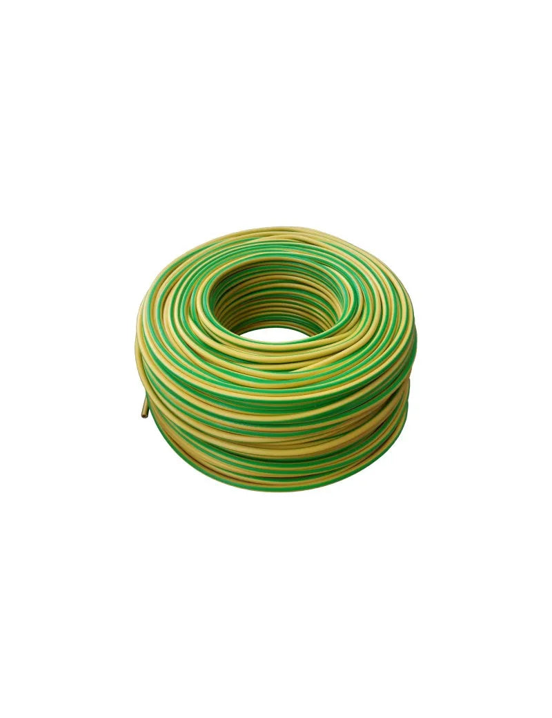 Helukabel 1x6 mm2 100 m gelb-grünes Kabel