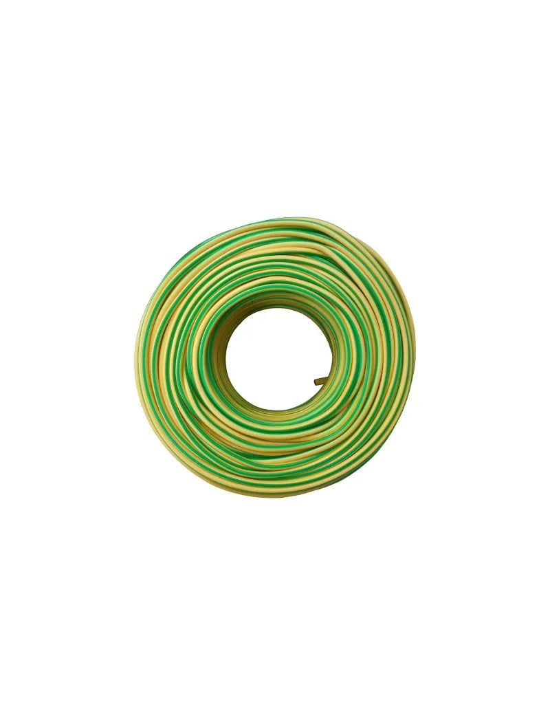 Helukabel 6 mm2 UV 100 m gelb-grünes Kabel