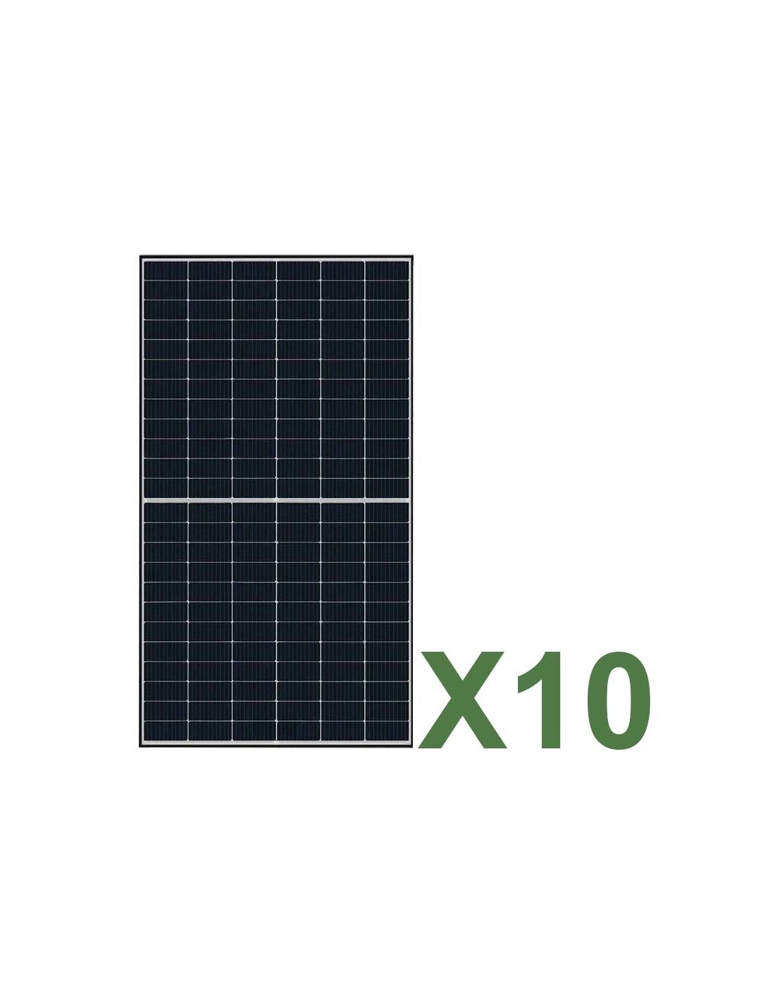 Set 10 TCL SOLAR T CLASS 620W Gesamt 6200W Mono Doppelseitiges Photovoltaik-Solarmodul