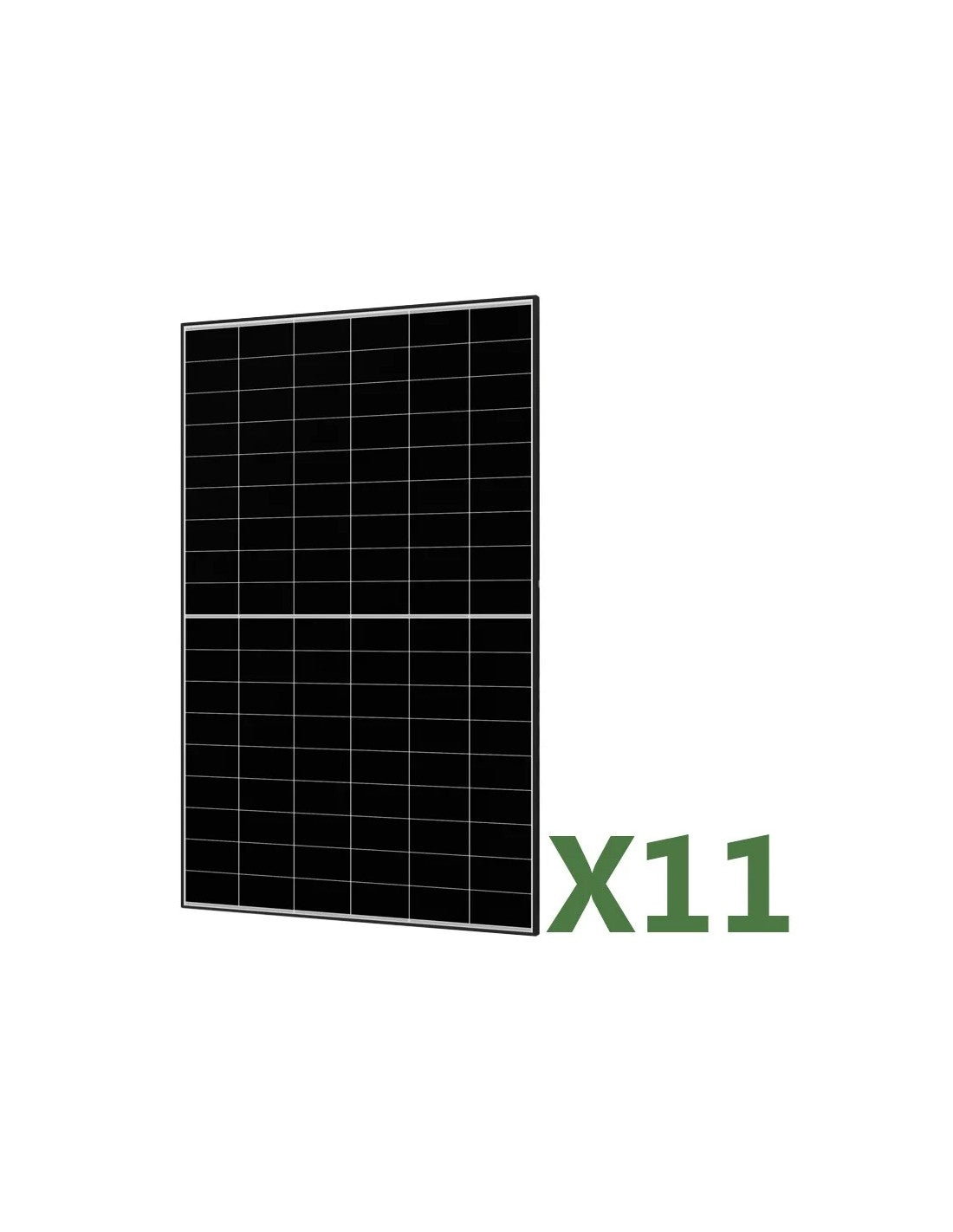 Set 11 Photovoltaik-Solarmodul 475W Gesamt 5225W AIKO mono schwarzer rahmen