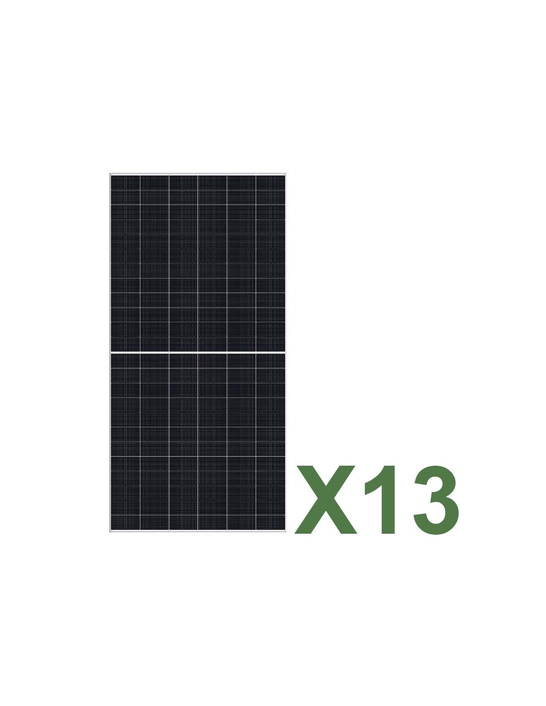 Set 13 TCL SOLAR T CLASS 625W Gesamt 8125W Mono Doppelseitiges Photovoltaik-Solarmodul