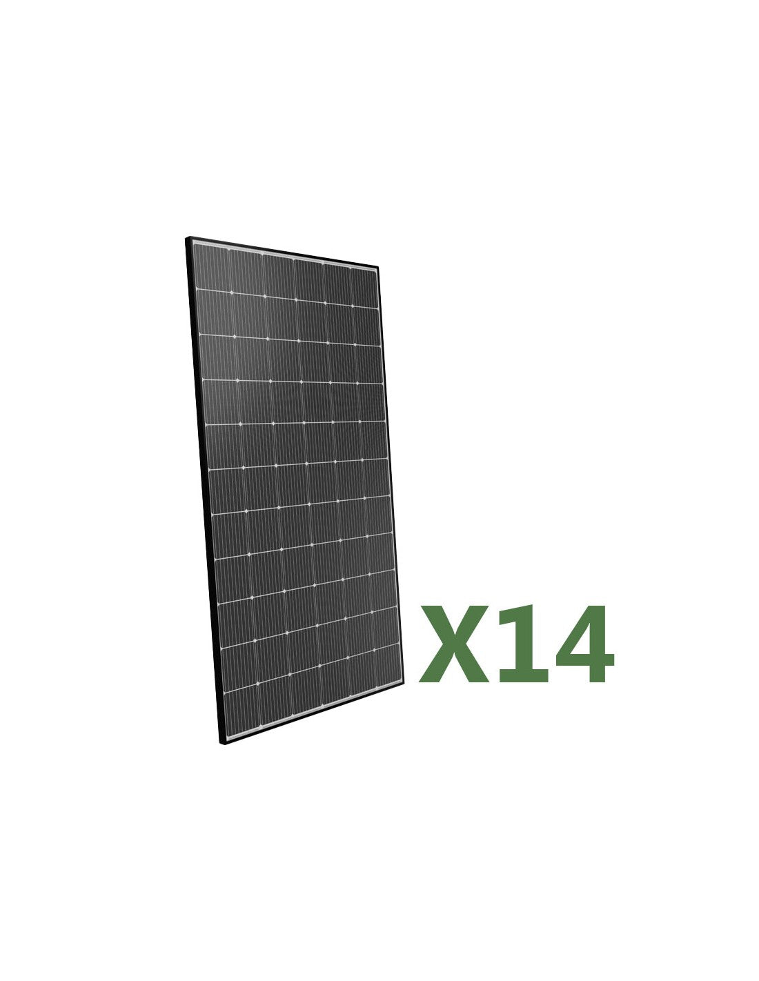 Set 14 Peimar 505W Gesamt 7070W monokristalline Photovoltaik-modul Made in Italy