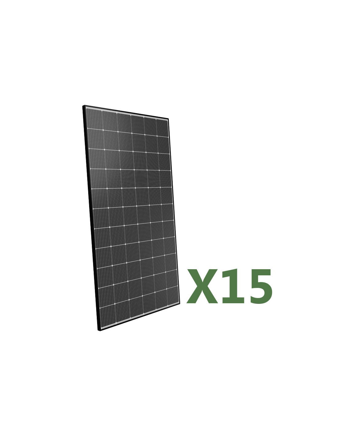 Set 15 Peimar 505W Gesamt 7575W monokristalline Photovoltaik-modul Made in Italy