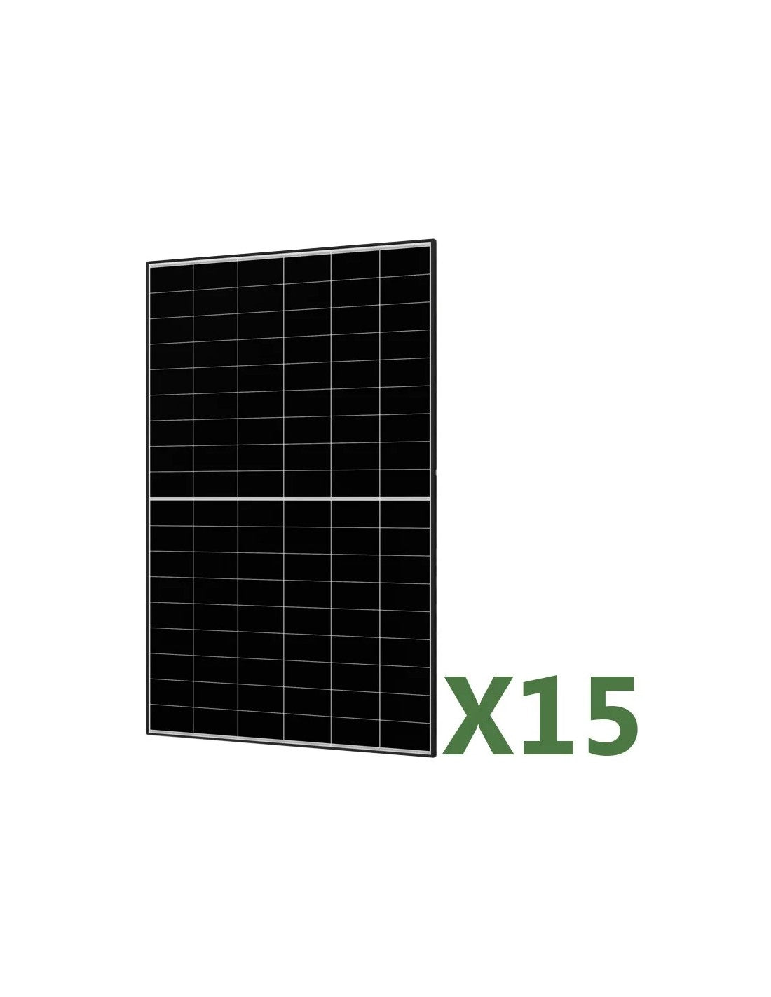 Set 15 Photovoltaik-Solarmodul 475W Gesamt 7125W AIKO mono schwarzer rahmen