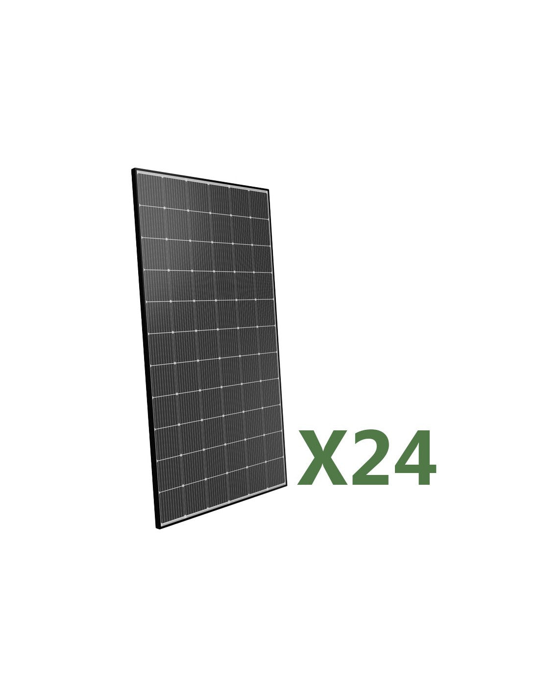 Set 24 Peimar 505W Gesamt 12120W monokristalline Photovoltaik-modul Made in Italy
