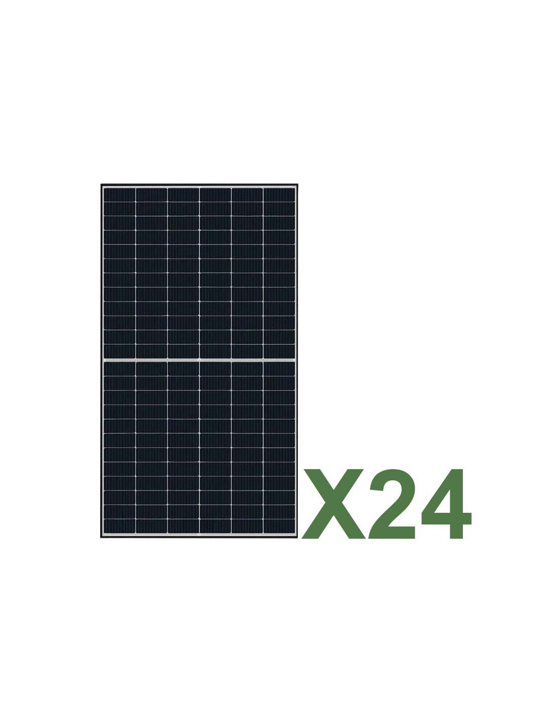 Set 24 TCL SOLAR T CLASS 620W Gesamt 14880W Mono Doppelseitiges Photovoltaik-Solarmodul