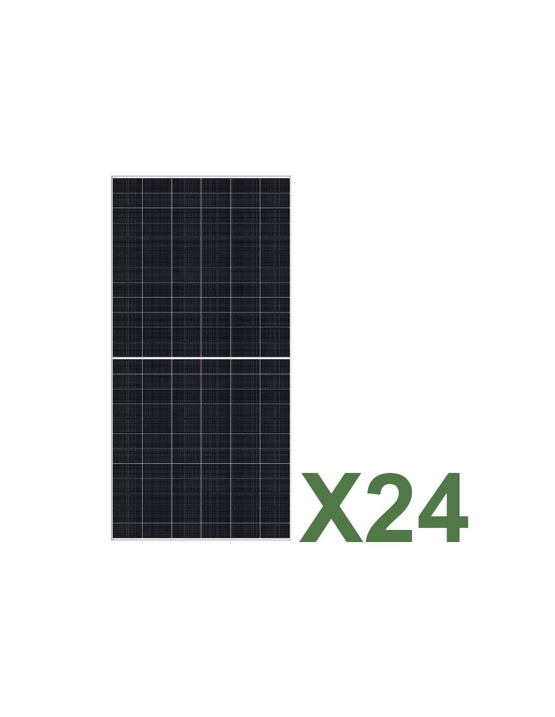 Set 24 TCL SOLAR T CLASS 625W Gesamt 15000W Mono Doppelseitiges Photovoltaik-Solarmodul