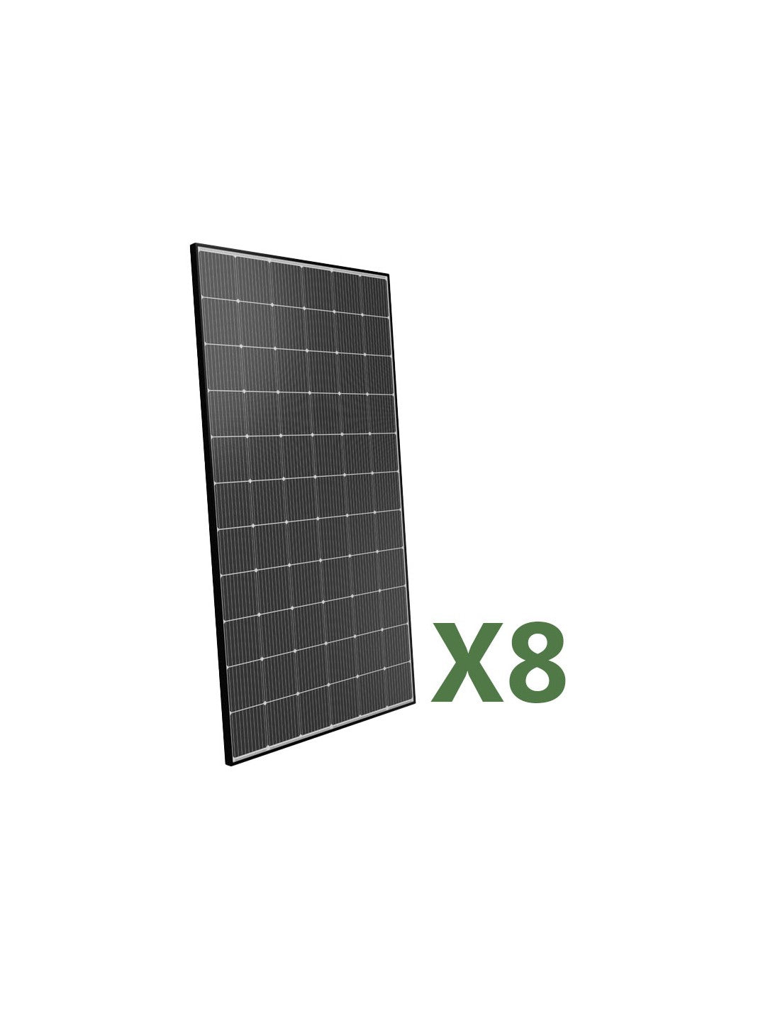 Set 8 Peimar 505W Gesamt 4040W monokristallines Photovoltaik-modul Made in Italy