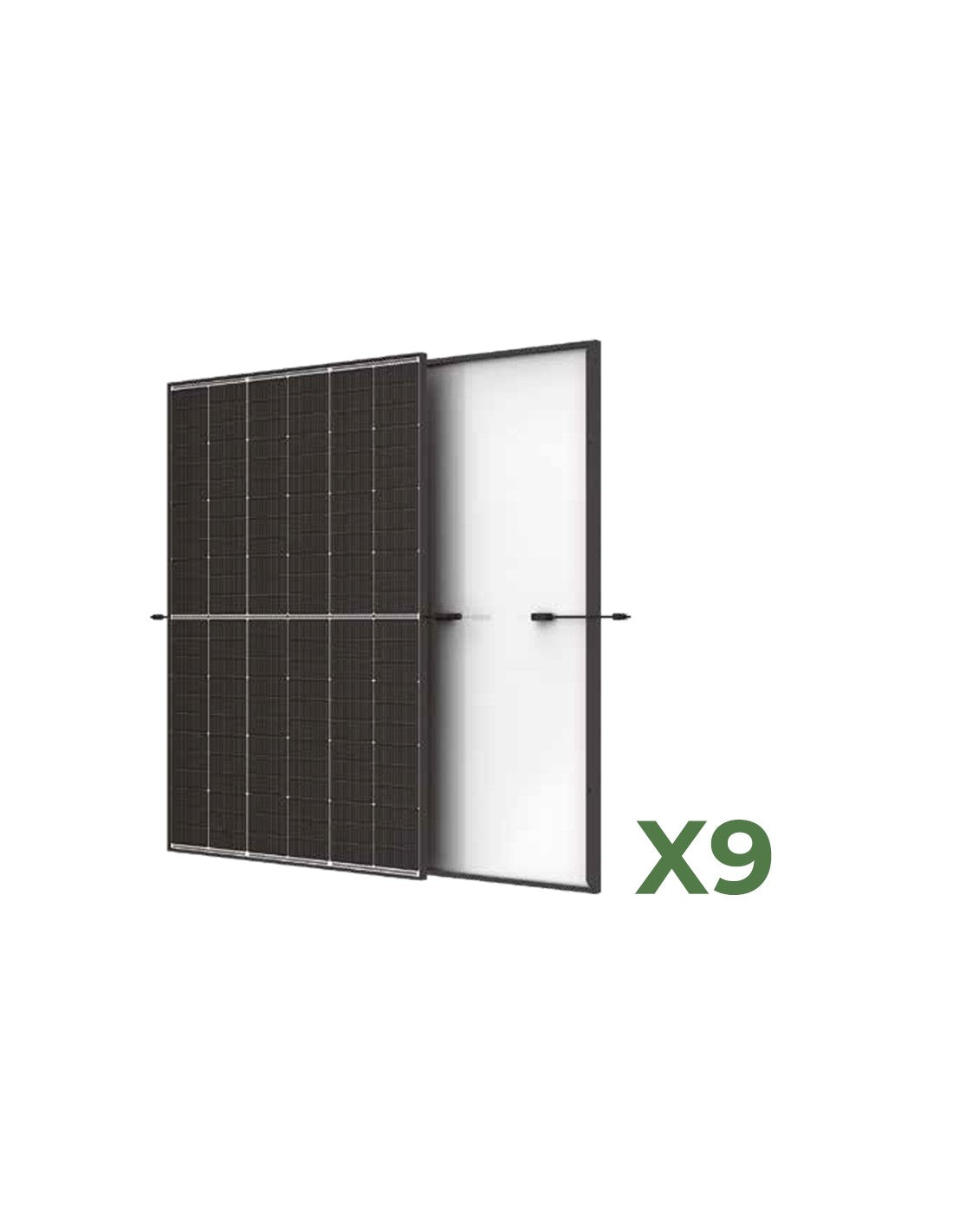 Set 9 TRINASOLAR Vertex S+ 450W Gesamt 4050W Mono Photovoltaik-Solarmodul