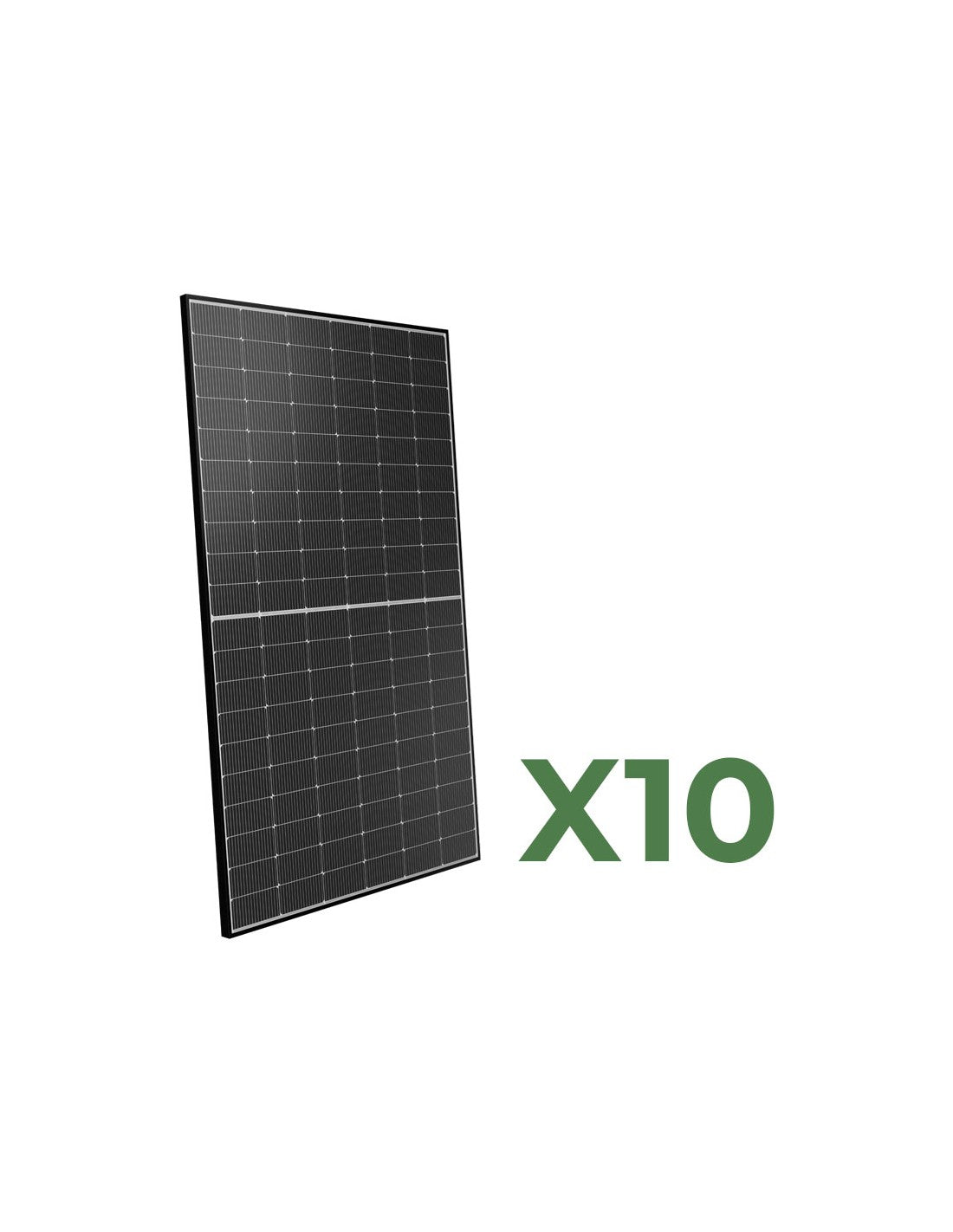 Set mit 10 doppelseitigen Photovoltaik-Solarmodulen 500W tot. 5000W mono Peimar...