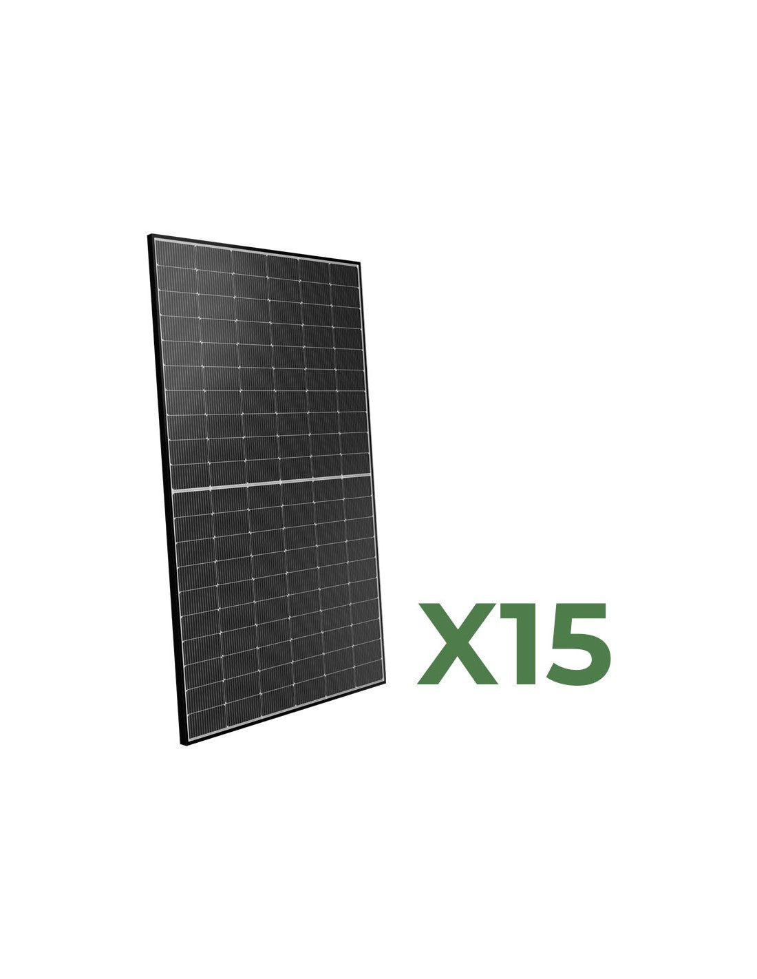Set mit 15 doppelseitigen Photovoltaik-Solarmodulen 500W tot. 7500W mono Peimar...