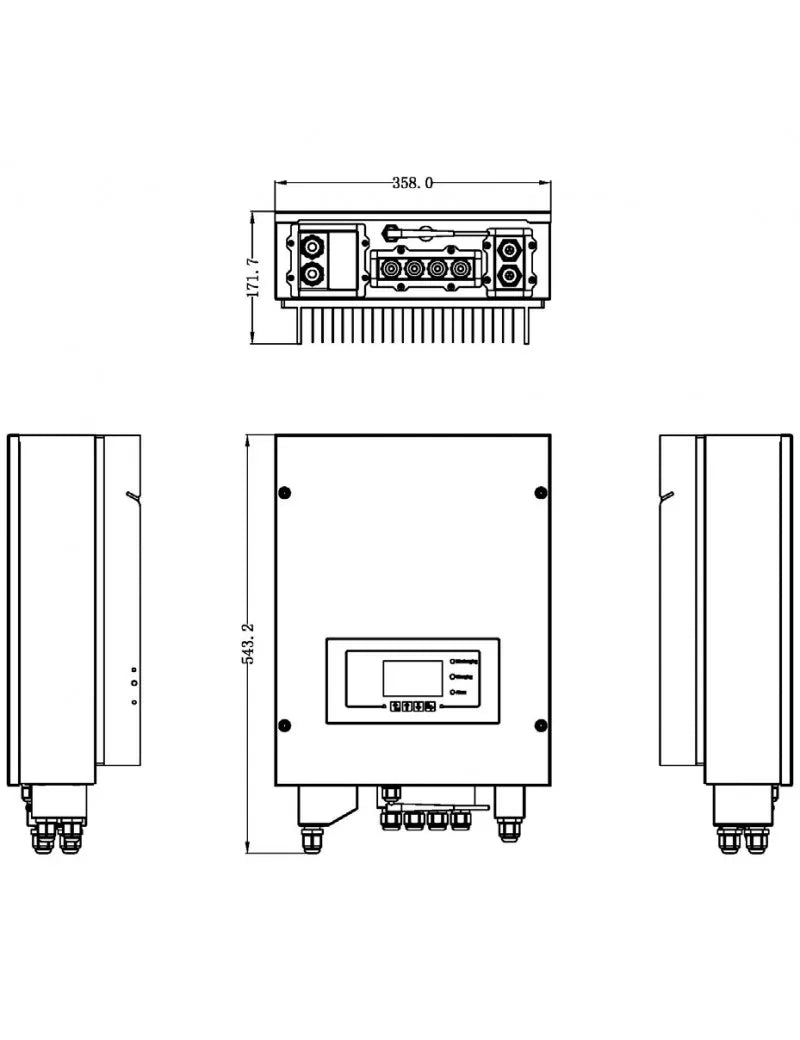 SofarSolar Hybrid Wechselrichter ME3000SP 3 kW