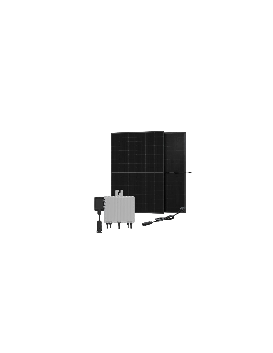 Solarausrüstung des Balkons OSDA 900WP mit Mikroinverter Deye M80G4 und Fixierung für...