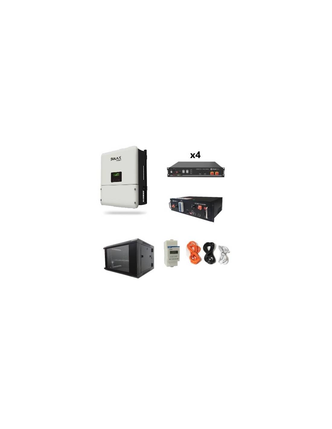 Solarausrüstung Solax X1 Hybrid 3.7 + Pylontech H48050