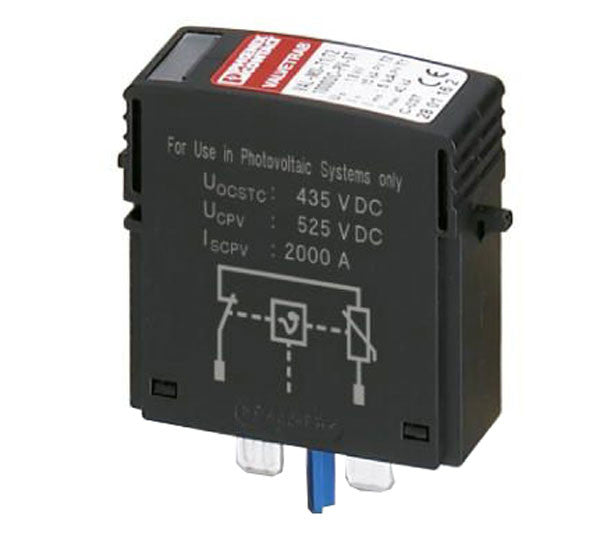 Solarics_KACO NEW ENERGY Wechselrichter DC OVERVOLTAGE PROTECTION (I+II) ÜBERSPANNUNGSSCHUTZ DC-SEITE TYP I + II