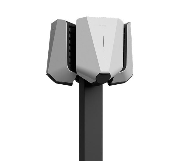 Solarics_EASEE Elektromobilität BASE 4-WAY STELE ZUM ANBRINGEN VON BIS ZU VIER EASEE BOXEN