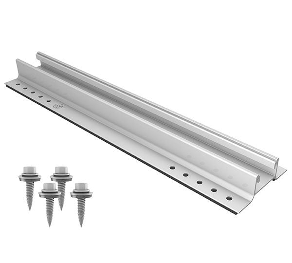 Solarics_K2 SYSTEMS Montagesysteme RK2 MINIRAIL 2.0 SET SCHIENE INKL. 4 SCHRAUBEN