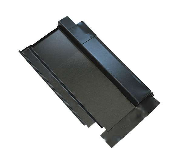 Solarics_MARZARI Blechziegel MTP-GR-280-SG, Typ Grande 280, schwarzgrau
