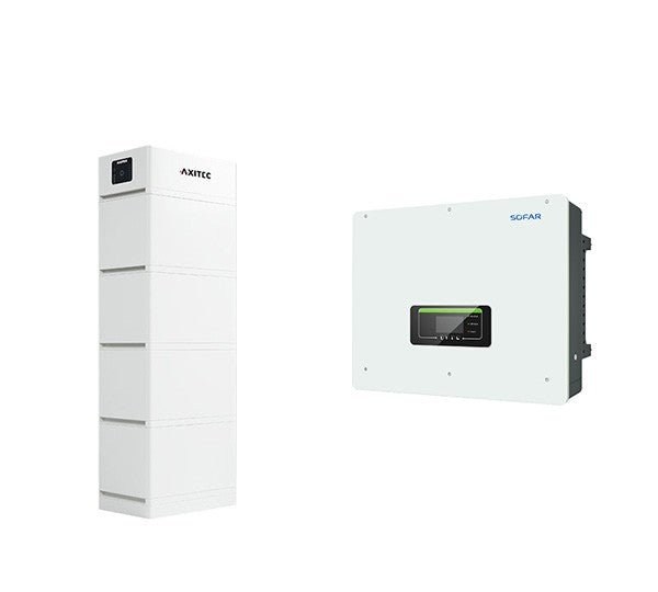 Solarics_AXITEC + SOFAR Solarspeicher AXISTORAGE LI SV2 13.5 + HYD 10KTL-3PH HYBRID-WR