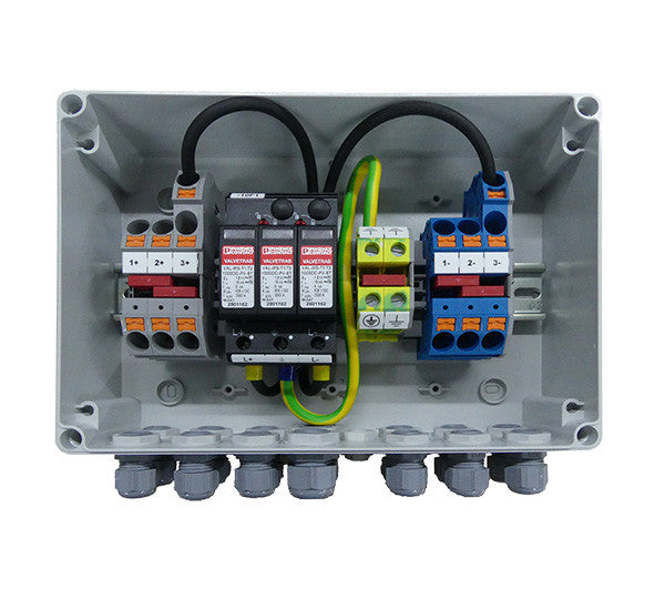 Solarics_PHOENIX CONTACT Trennstellen und Anschlusskästen SOL-SC-3ST-0-DC-1MPPT-1005EQ GAK MIT INTEGRIERTEM ÜSS TYP 1+2 FÜR SOLAREDGE-WR