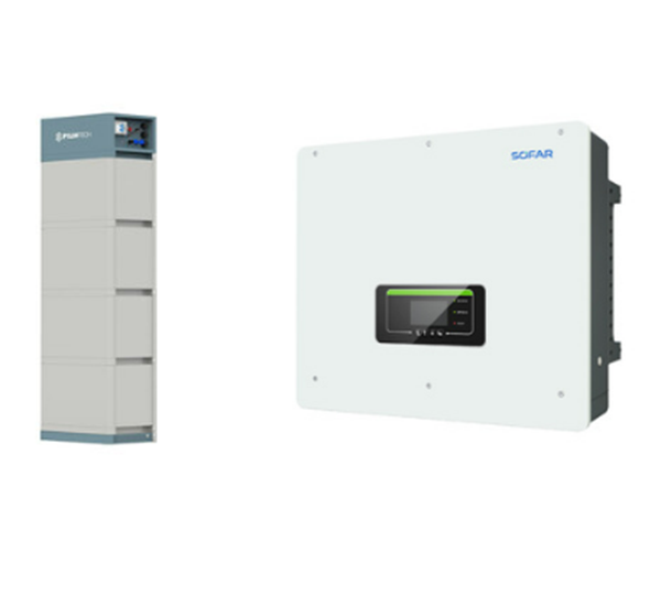 Solarics_PYLONTECH + SOFAR Solarspeicher PYLONTECH FORCE H2 13.5 + SOFAR HYD 20KTL-3PH