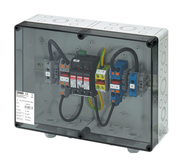 Solarics_PHOENIX CONTACT Trennstellen und Anschlusskästen SOL-SC-3ST-0-DC-1MPPT-1005AL GAK MIT INTEGRIERTEM ÜSS TYP 1+2 FÜR SOLAREDGE-WR