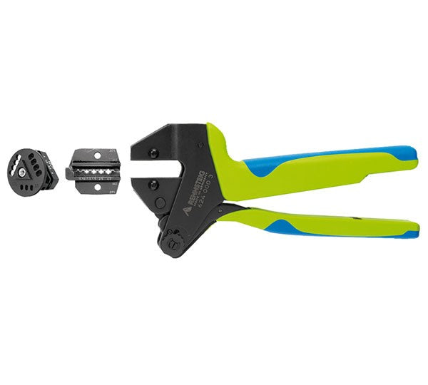 Solarics_RENNSTEIG Werkzeug CRIMPING PLIERS PEW 12 (+ MC4 DIE + LOCATOR) CRIMP-SYSTEMZANGE PEW12 MIT MC4-EINSATZ + LOCATOR