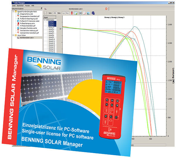 Solarics_BENNING Werkzeug BENNING SOLAR MANAGER (ACTIVATION CODE) FREISCHALTCODE FÜR EINZELPLATZ-LIZENZ