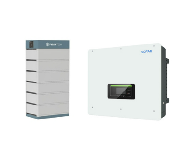 Solarics_PYLONTECH + SOFAR Solarspeicher PYLONTECH FORCE H1 20.2 + SOFAR HYD 20KTL-3PH